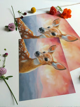 Load image into Gallery viewer, Fawn at Dawn - Art Print
