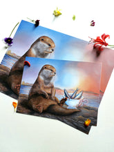 Load image into Gallery viewer, Otter Tea - Art Print
