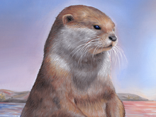 Load image into Gallery viewer, Otter Tea - Original Painting
